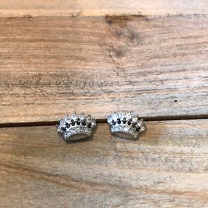 Juicy couture crown earrings
